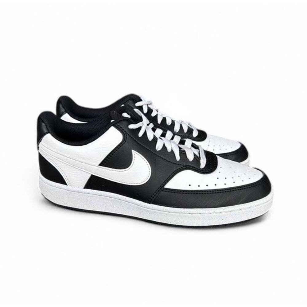 Nike Court Vision Low Men’s Sneakers Black And White Colorway Size 10